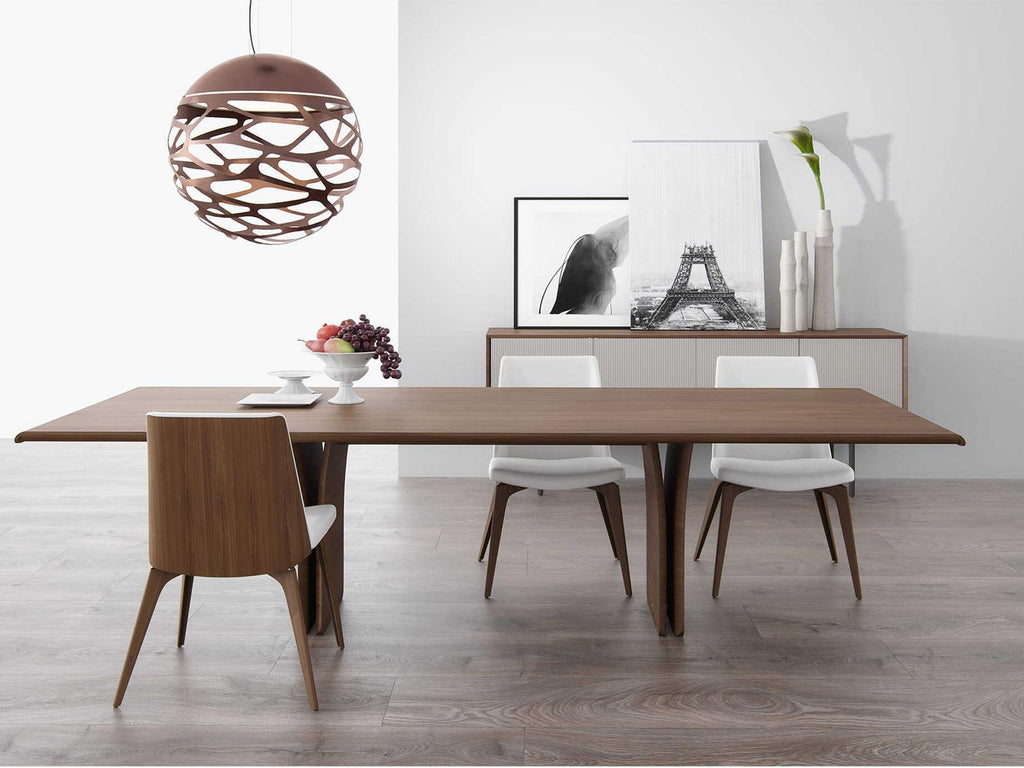 Luxcor Modluxe Wexford Dining Table in Walnut