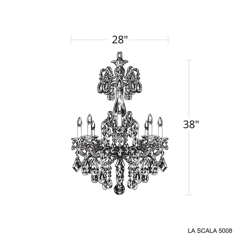 La Scala 10 - Light Chandelier