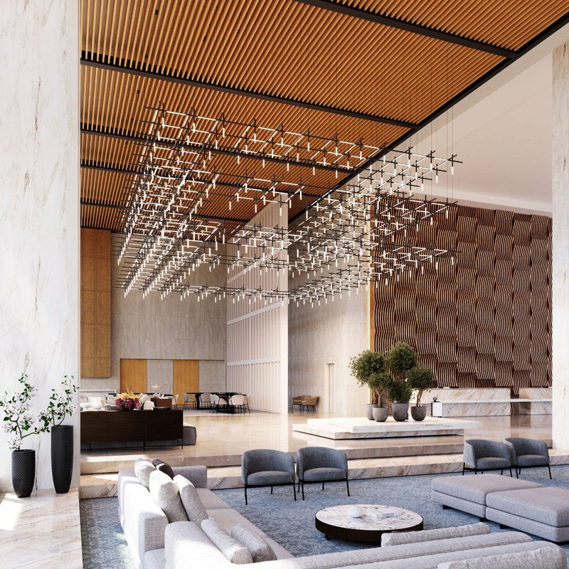 Labyrinth 1 - Light LED Chandelier