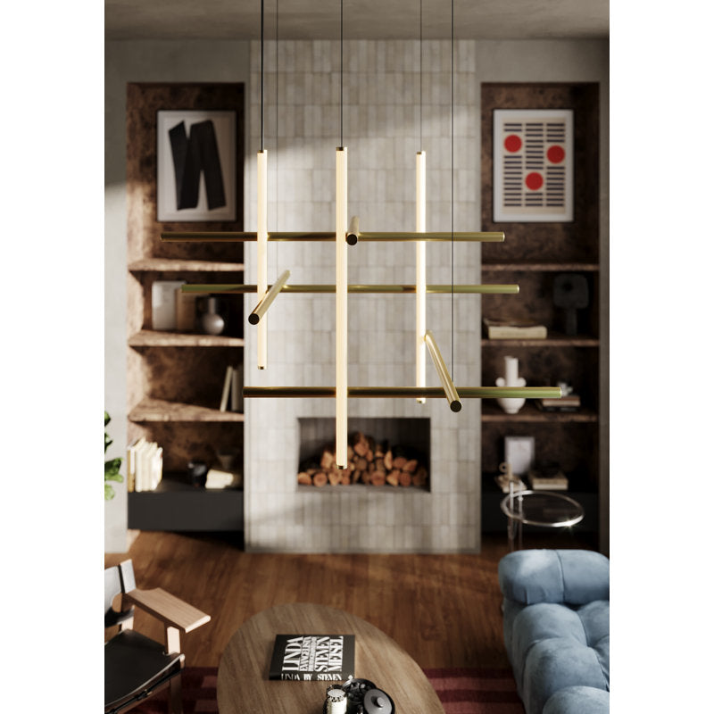 Labyrinth 1 - Light LED Chandelier