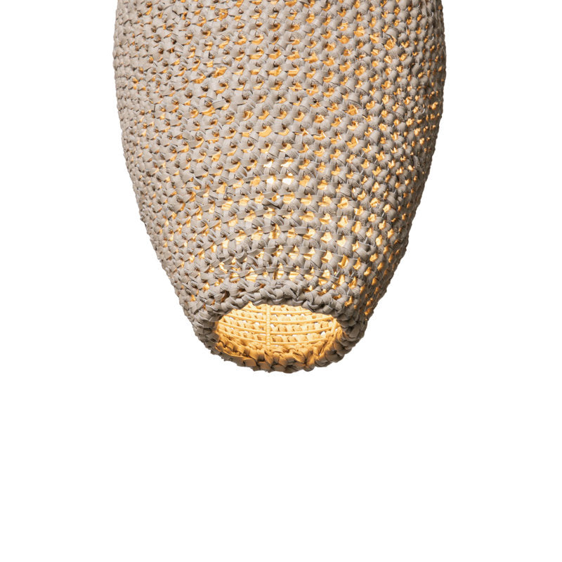 Large Leather Pod Pendant Light
