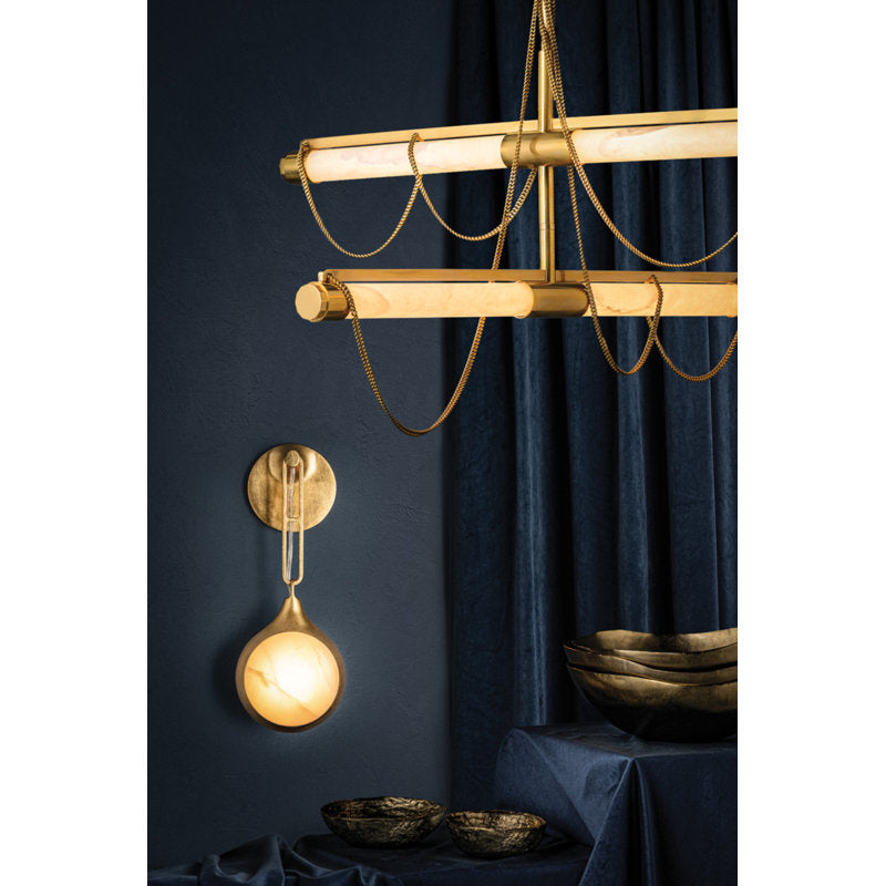 Lariat - Dimmable LED Cylinder Chandelier by Noz Nozawa for Corbett Lighting