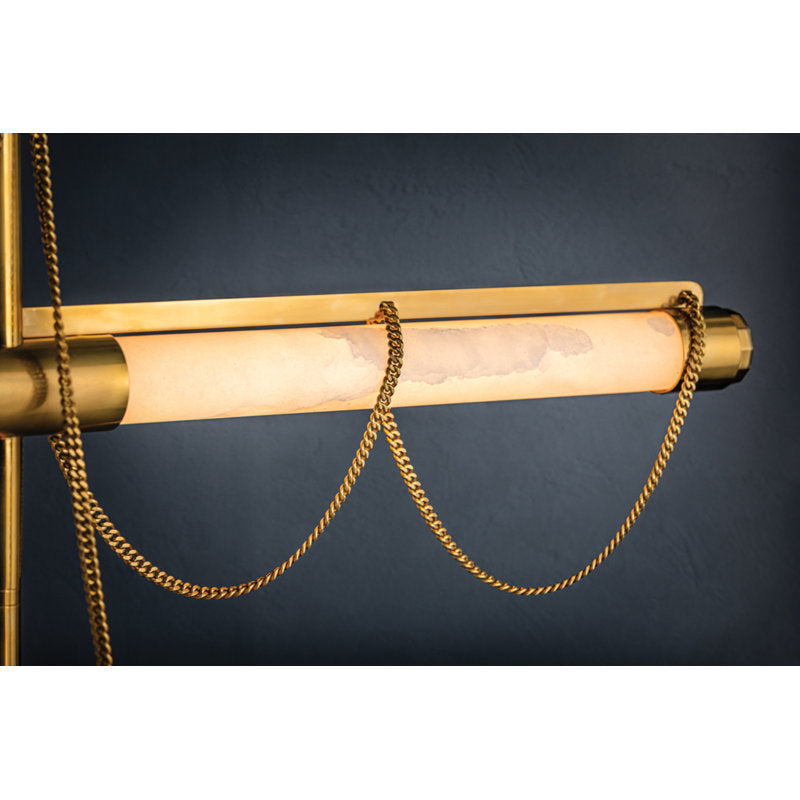 Lariat - Dimmable LED Cylinder Chandelier by Noz Nozawa for Corbett Lighting