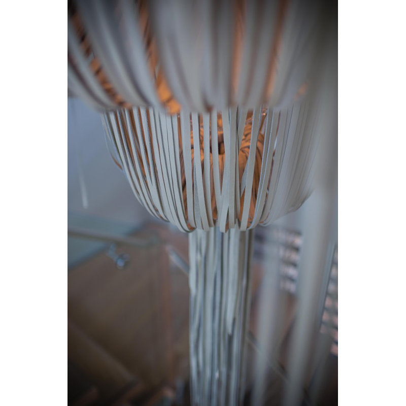 Leather Fringe Chandelier