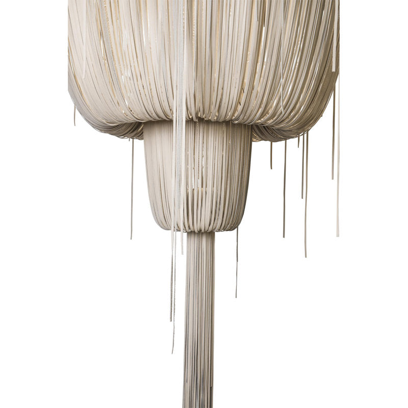 Leather Fringe Chandelier