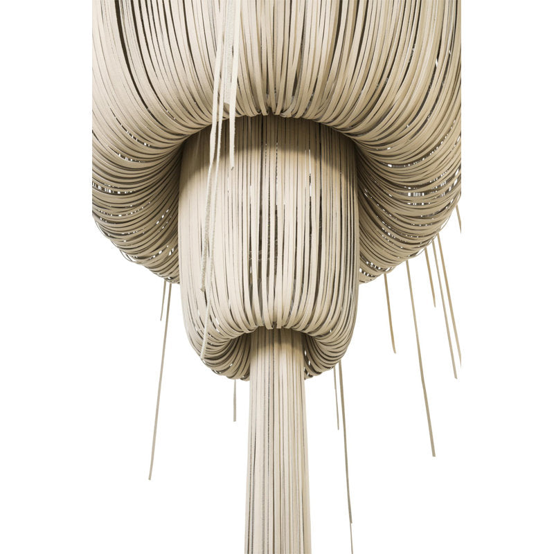 Leather Fringe Chandelier