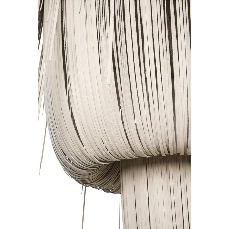 Leather Fringe Chandelier
