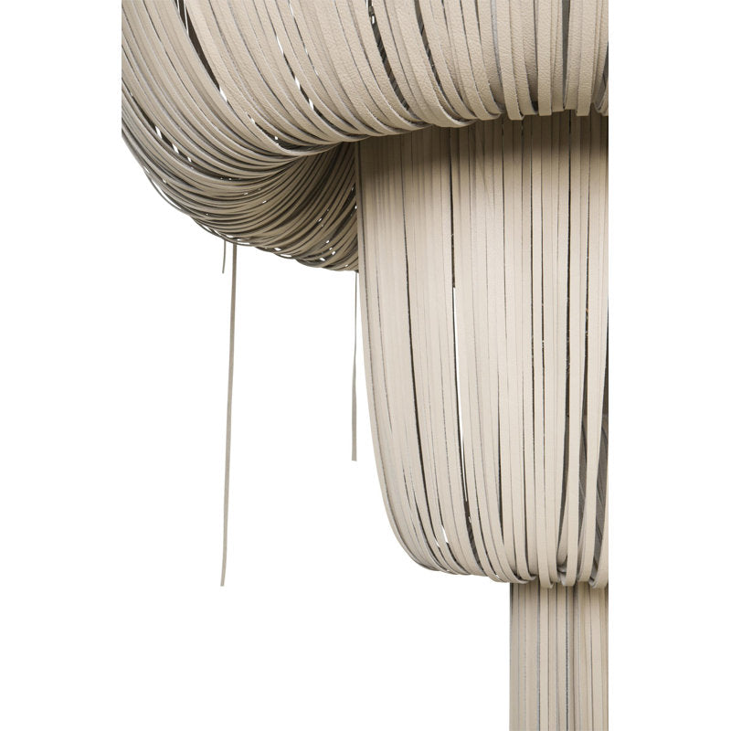 Leather Fringe Chandelier
