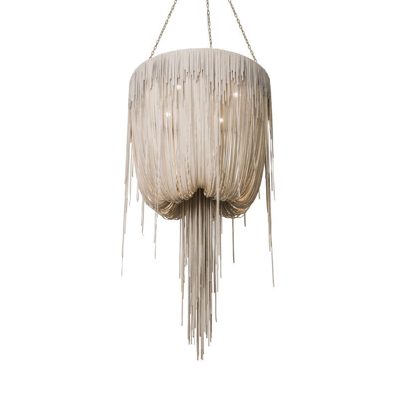 Leather Fringe Chandelier