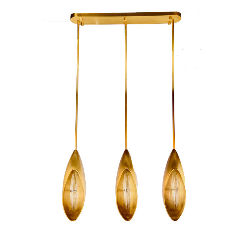 Lilly 3 Light Pendant – Textured Brass And Crystal Hanging Fixture, Nature-inspired Lily Flower Design, Adjustable Rope (gold/black), 27.6” W X 35.4″ H – Elegant Lighting For Bedroom, Dining Room, Or Entryway