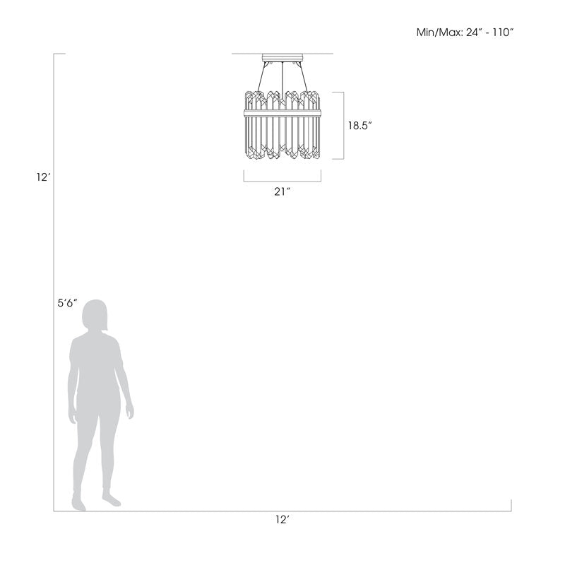 Lior 24 - Light Chandelier