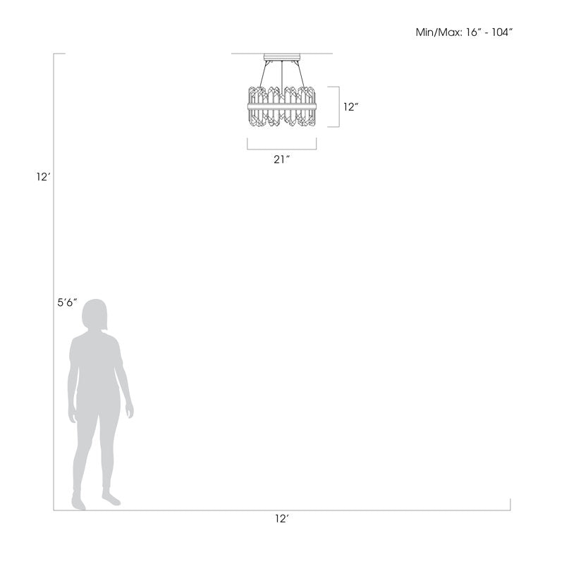 Lior 24 - Light Chandelier