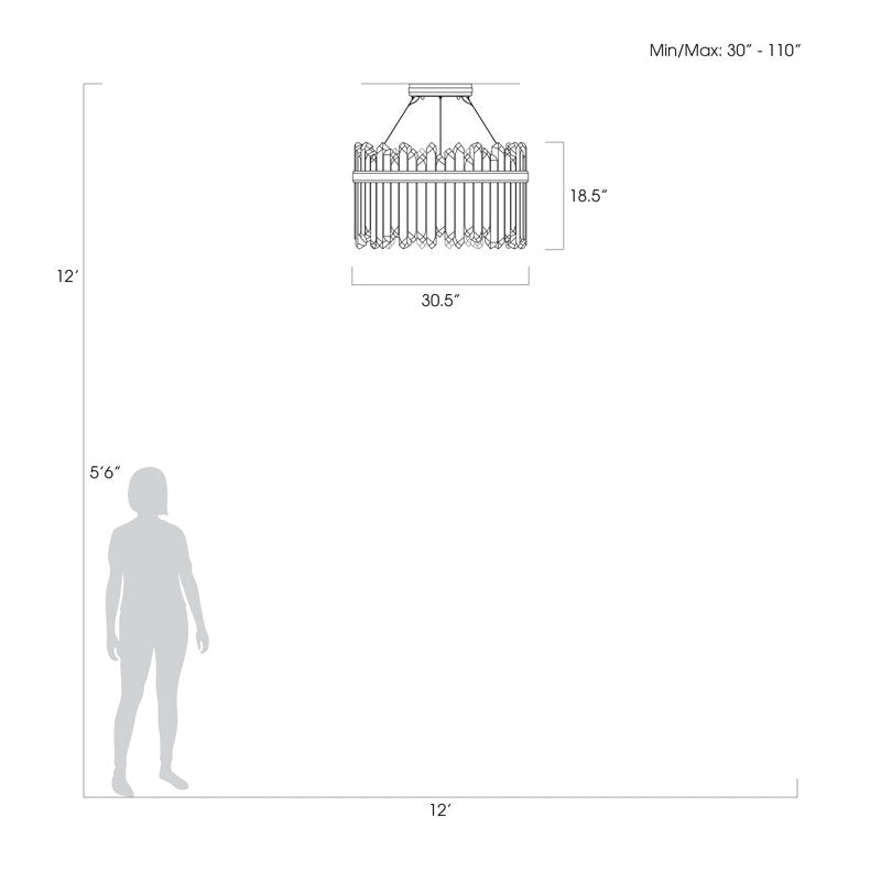 Lior 40 - Light Chandelier