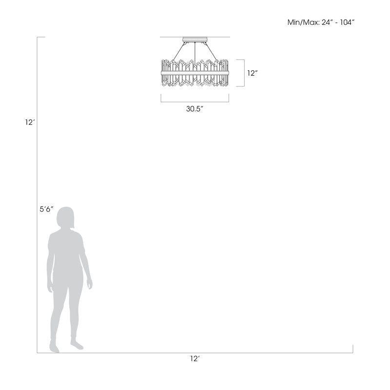 Lior 40 - Light Chandelier