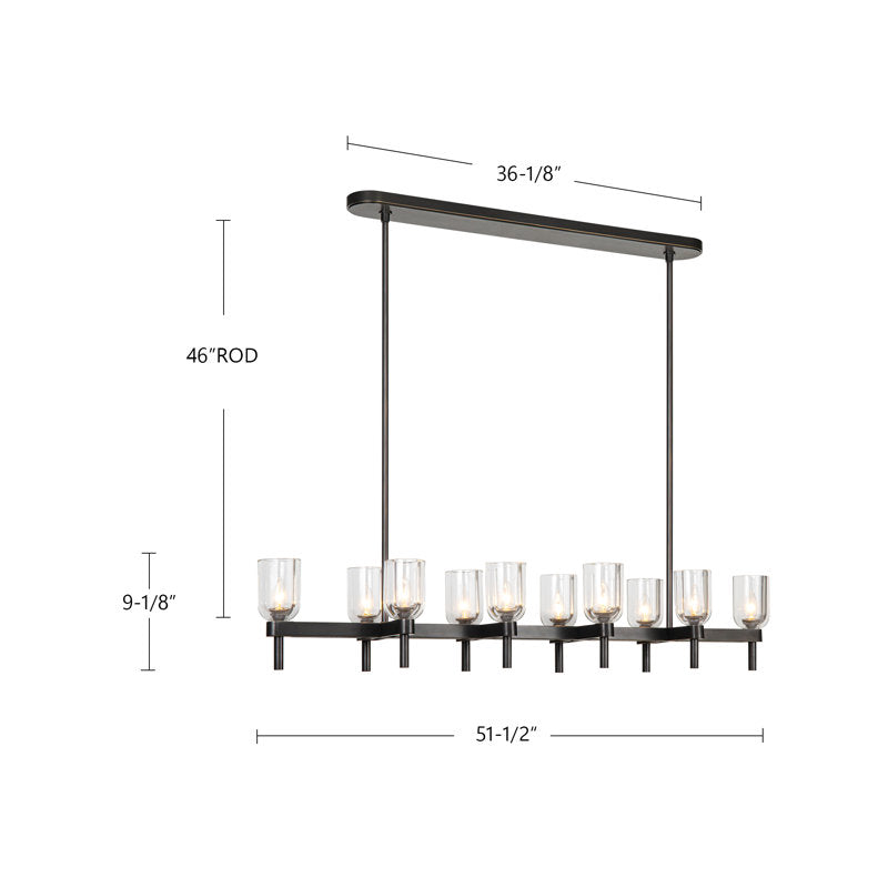 Lucian 10 - Light Pendant
