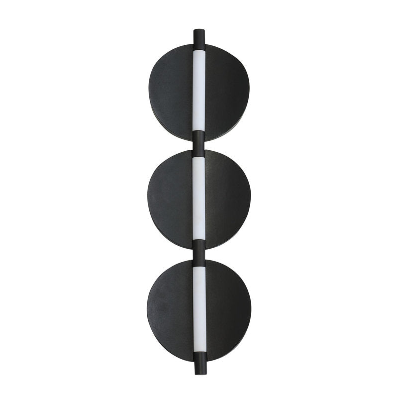 Luna 3 - Light LED Flush Mounted Sconce