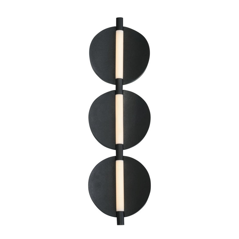 Luna 3 - Light LED Flush Mounted Sconce