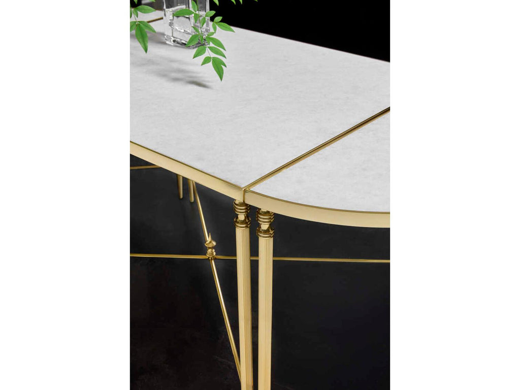 Rectangular 3-Piece Faux Marble Coffee Table