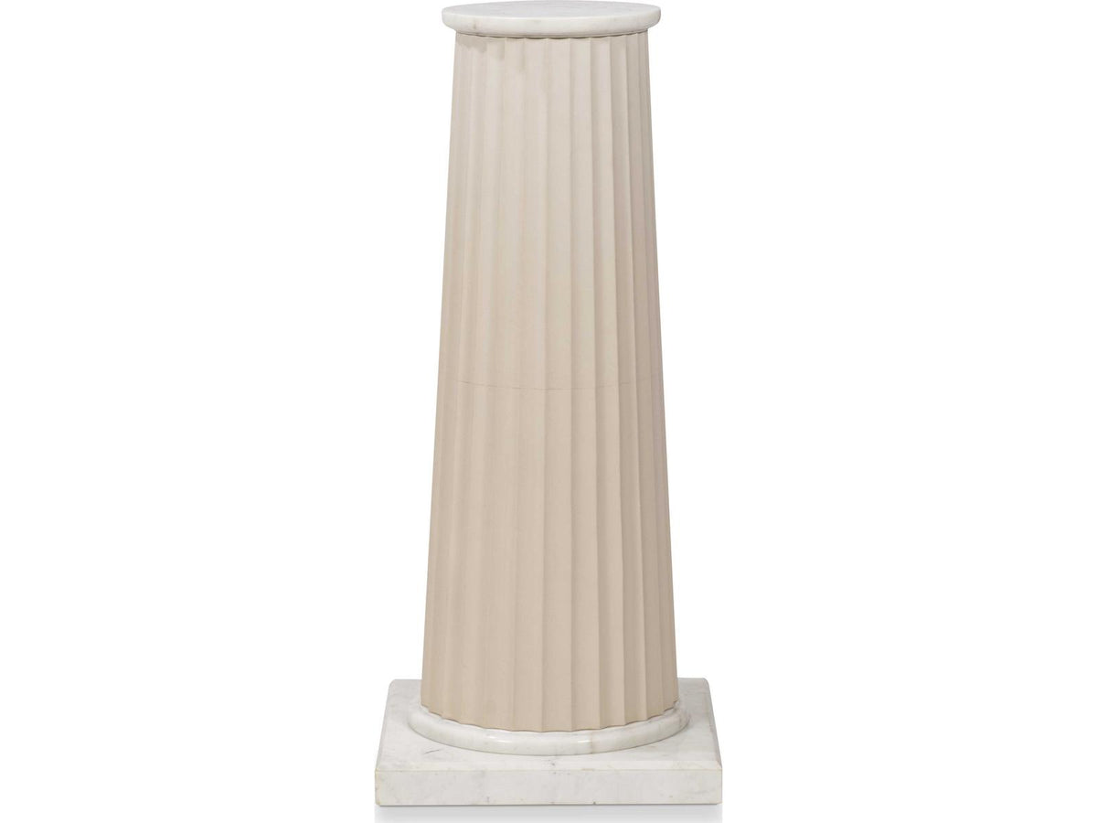 Mg Round Stone End Table