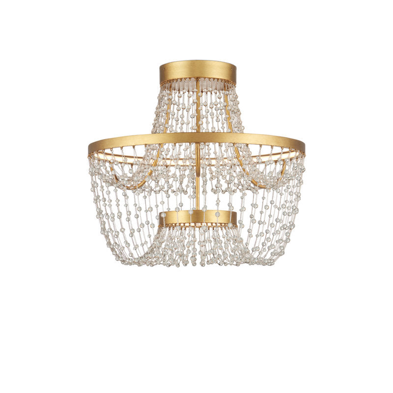 Mademoiselle 2 - Light LED Semi Flush Mount