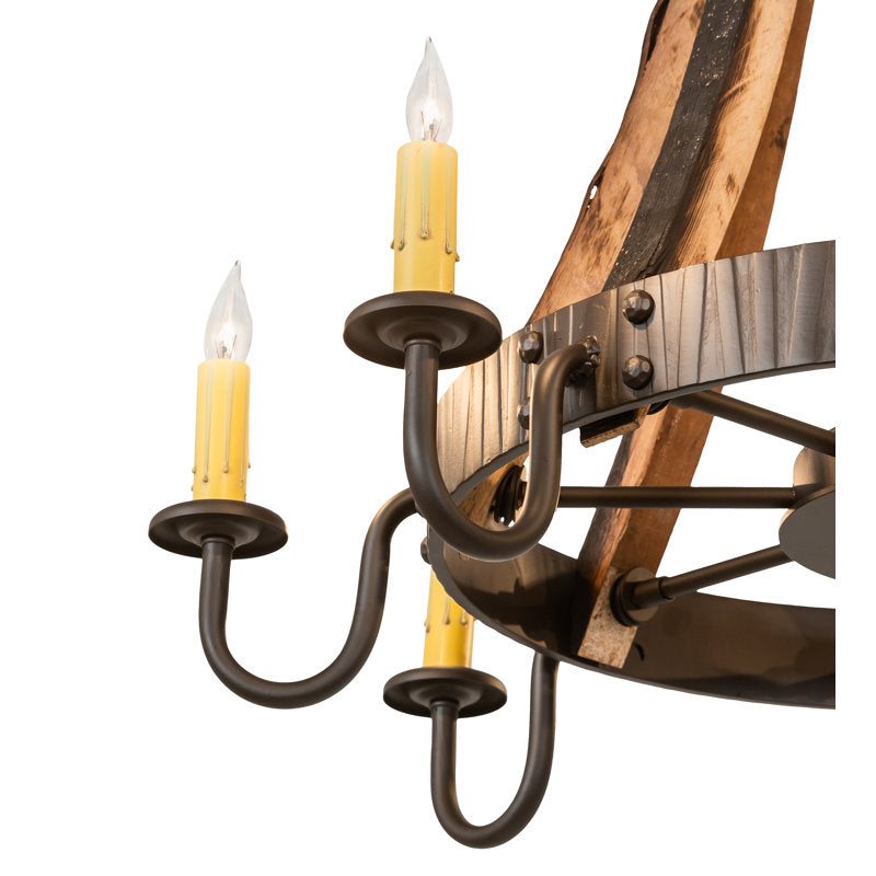 Madera 8 - Light Chandelier