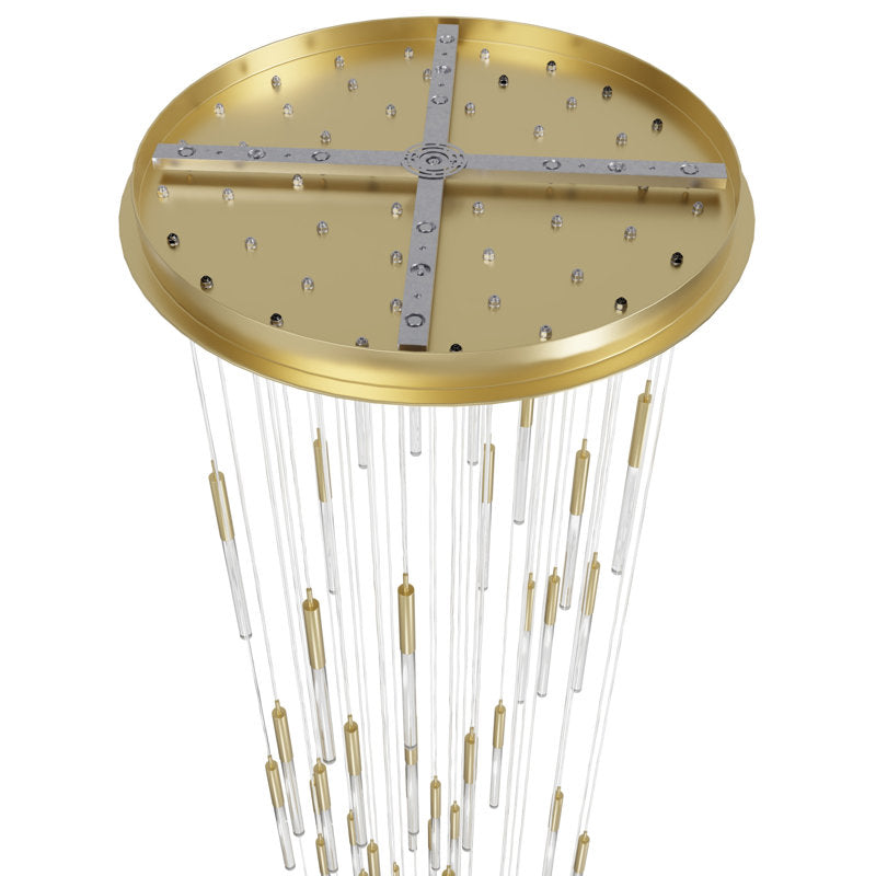Main Street Collection 51 Light Snow Acyrlic Multi Port Pendants