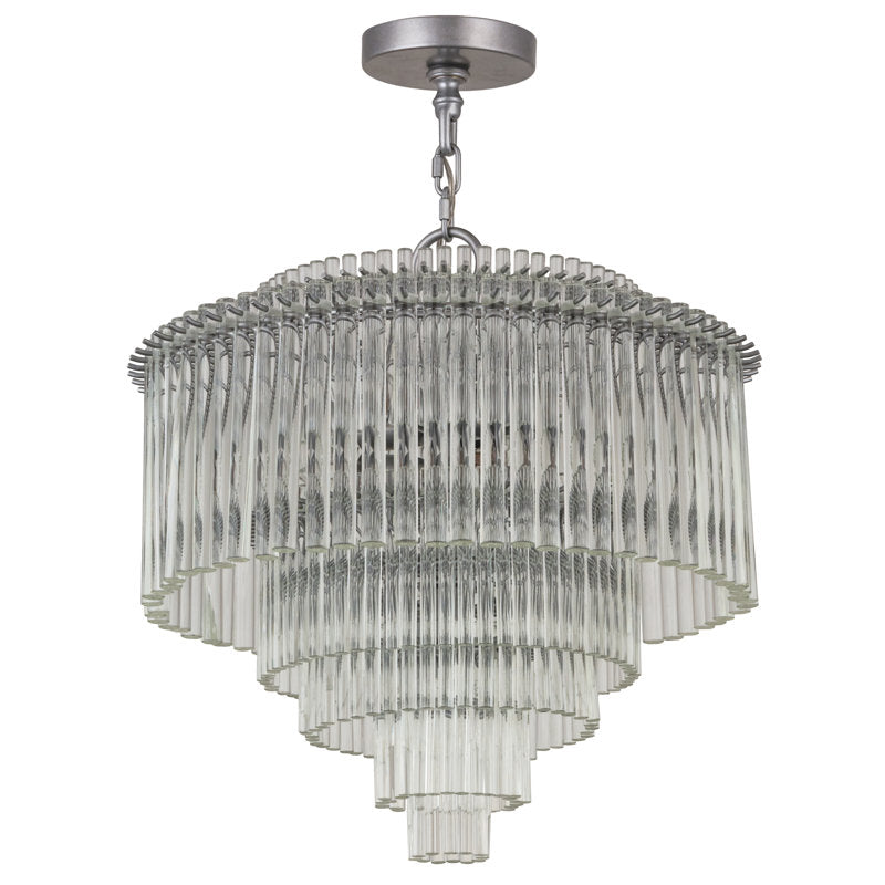 Marquee 8 - Light Glass Chandelier