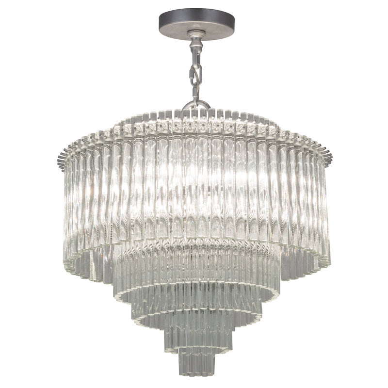 Marquee 8 - Light Glass Chandelier