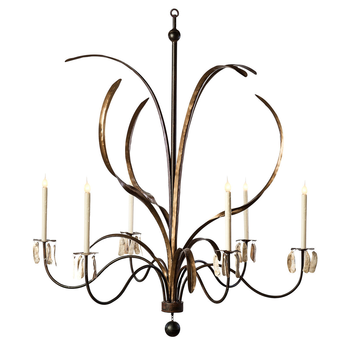 Marsh Grass Grande Chandelier