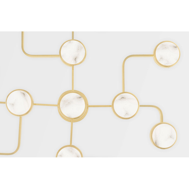 Meander 13 Light LED Chandelier