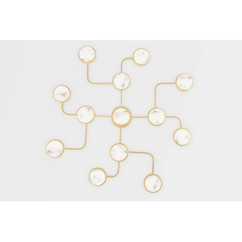 Meander 13 Light LED Chandelier