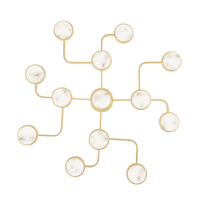 Meander 13 Light LED Chandelier