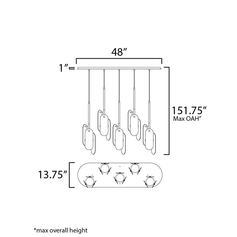 Megalith 5 - Light Pendant