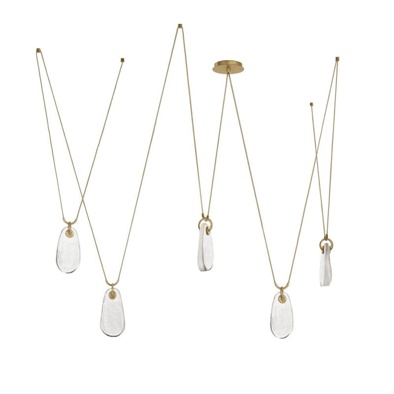 Melt 5 - Light LED Chandelier