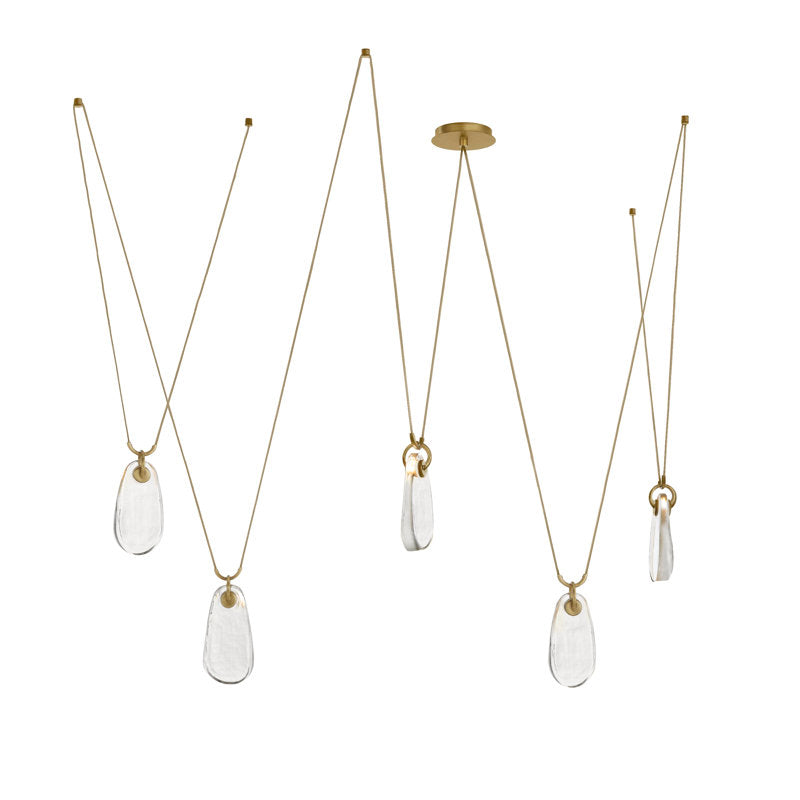 Melt 5 - Light LED Chandelier