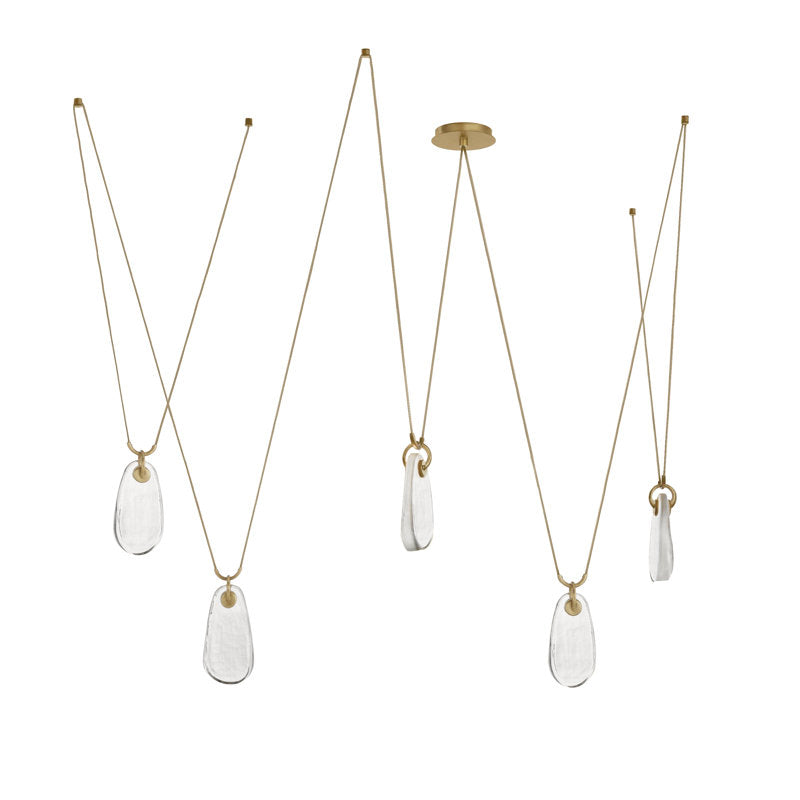 Melt 5 - Light LED Chandelier