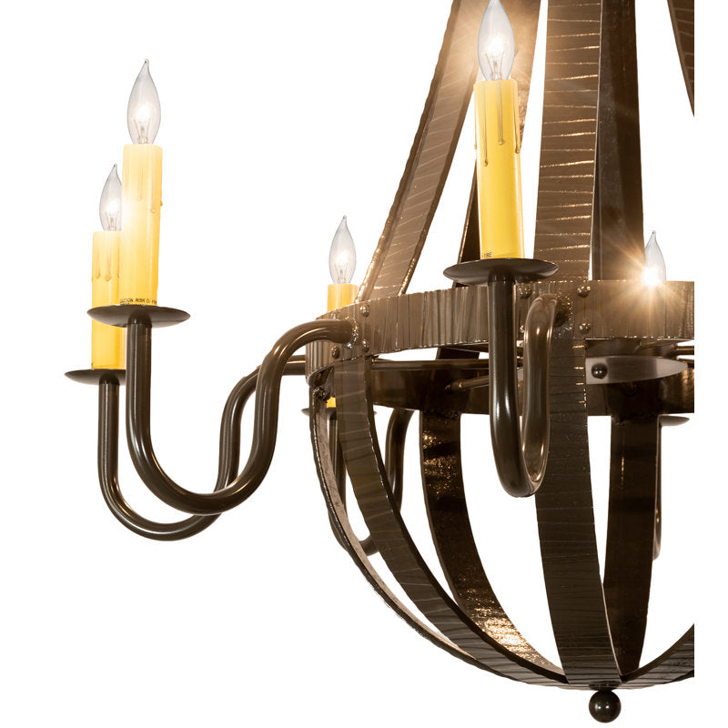 Metallo 8 - Light Chandelier