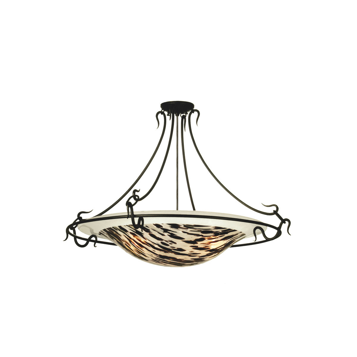 Metro Fusion 3 - Light Semi Flush Mount