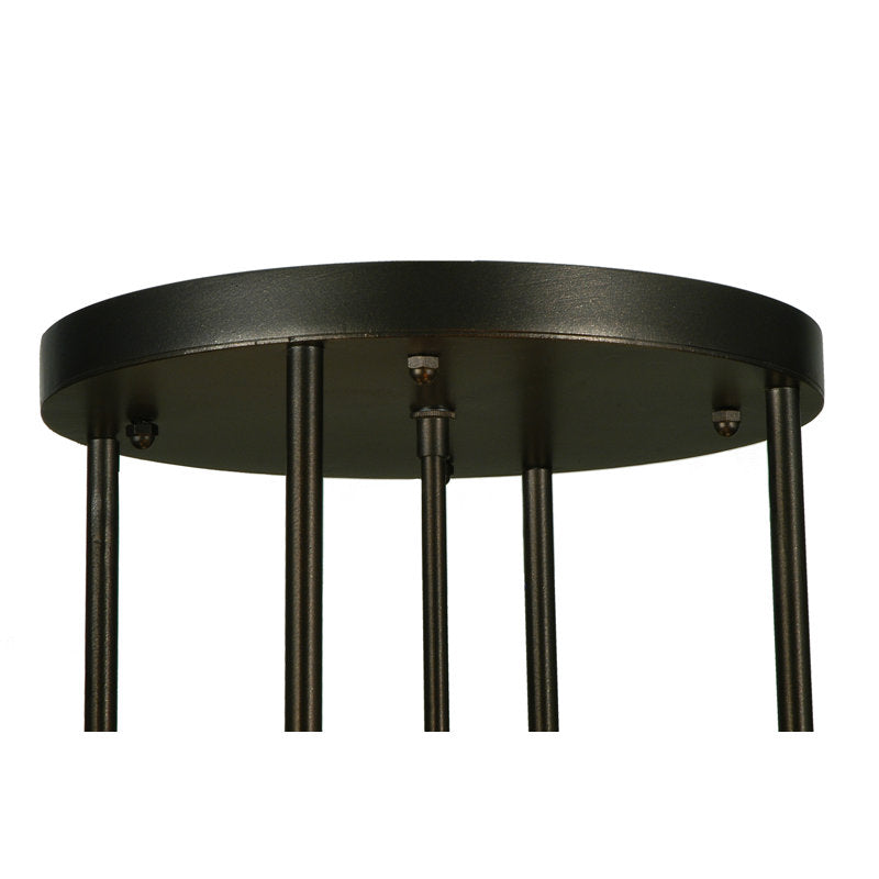 Metro Fusion 6 - Light Semi Flush Mount
