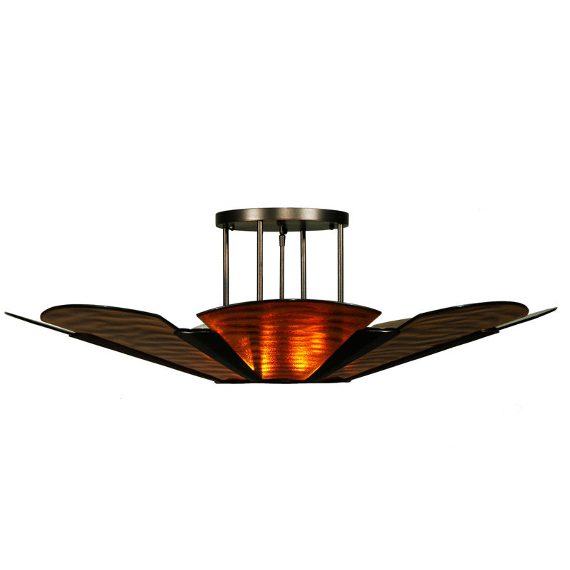 Metro Fusion 6 - Light Semi Flush Mount