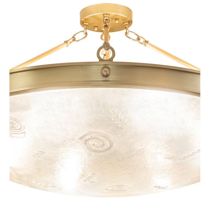 Metro Fusion 6 - Light Semi Flush Mount