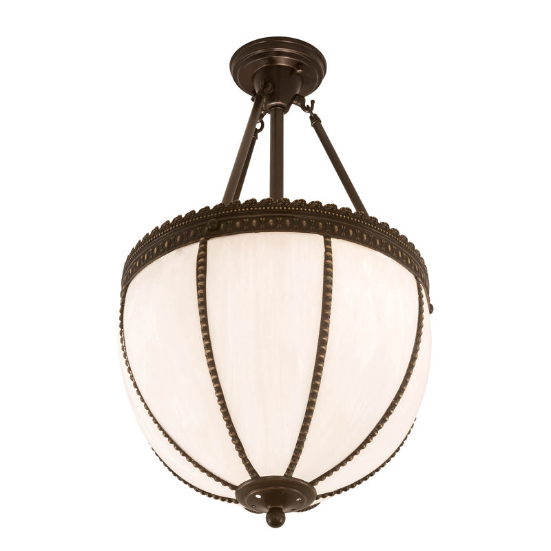 Meyda Tiffany &amp; Stained Glass 2 - Light Semi Flush Mount