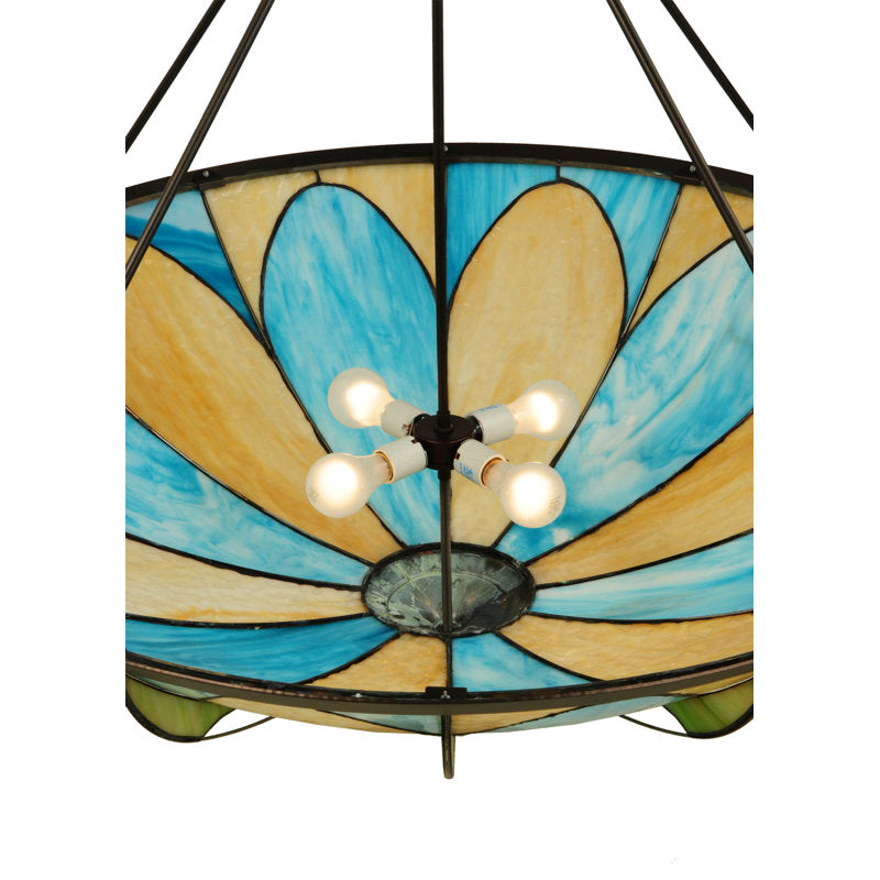 Meyda Tiffany &amp; Stained Glass 3 - Light Chandelier