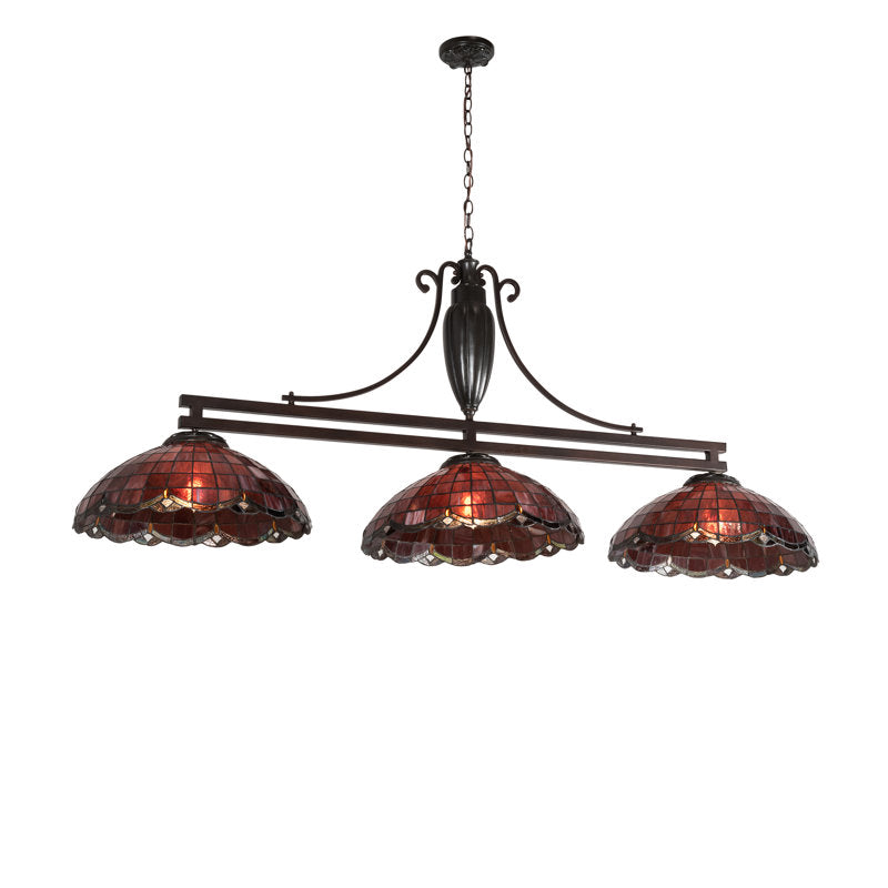 Meyda Tiffany &amp; Stained Glass 3 - Light Pendant