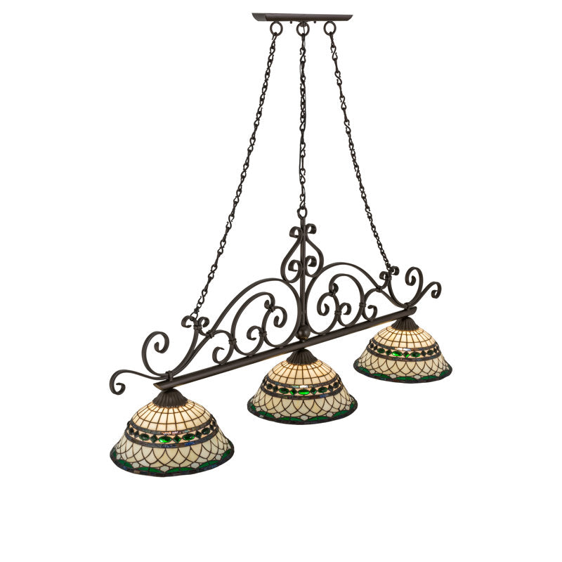 Meyda Tiffany &amp; Stained Glass 3 - Light Pendant