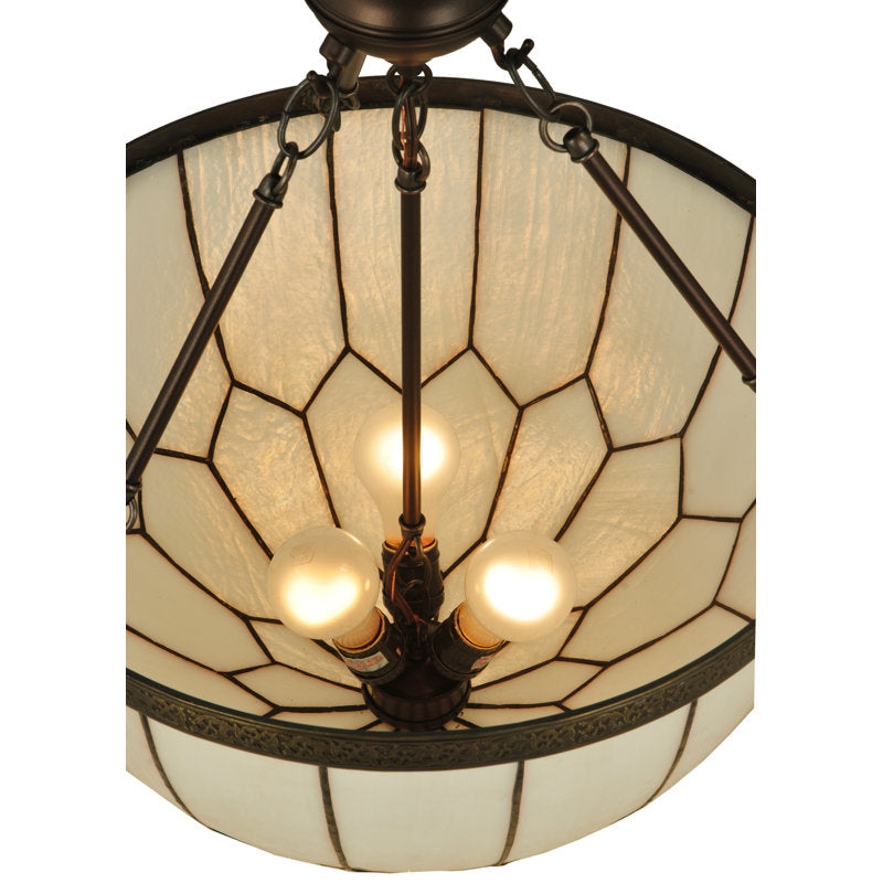 Meyda Tiffany &amp; Stained Glass 3 - Light Pendant