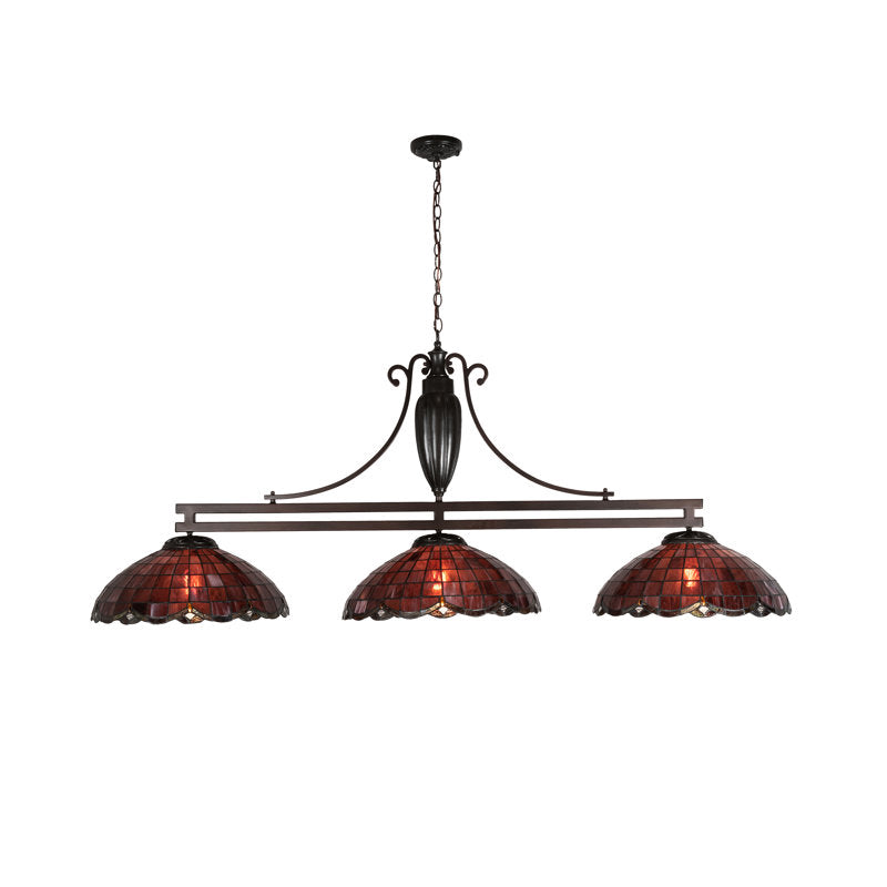 Meyda Tiffany &amp; Stained Glass 3 - Light Pendant