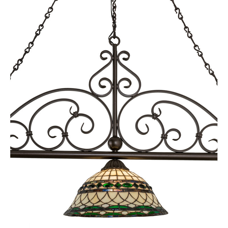 Meyda Tiffany &amp; Stained Glass 3 - Light Pendant