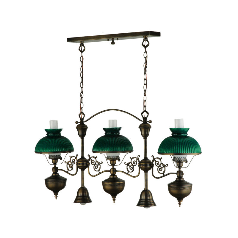 Meyda Tiffany &amp; Stained Glass 3 - Light Pendant