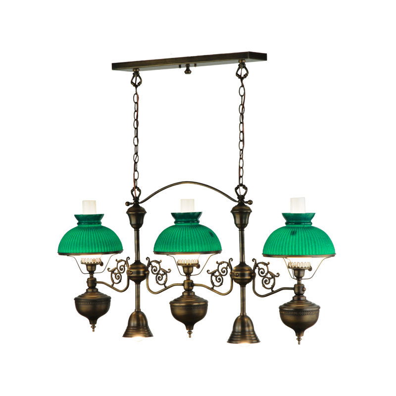 Meyda Tiffany &amp; Stained Glass 3 - Light Pendant